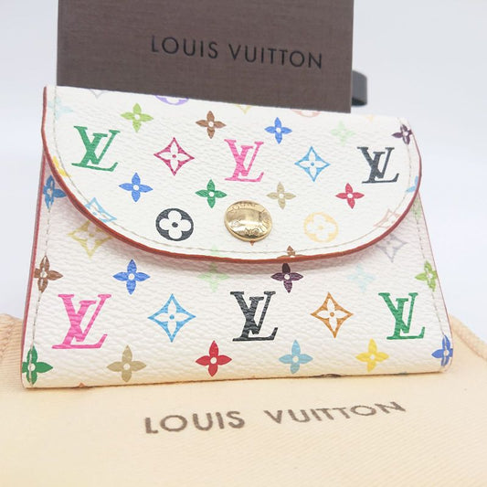 Louis Vuitton Multicolor Business Card Holder Card Case Envelop Carte De Visite