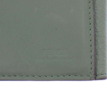 Fendi Peekaboo Wallet Peekaboo Leather Wallet 8m0438 A91b Green