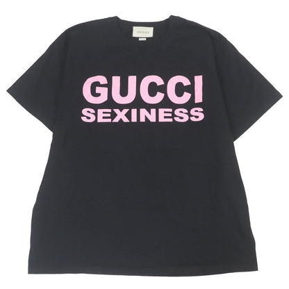 Gucci 616036 100% Cotton Sexiness Logo Print Oversized Short