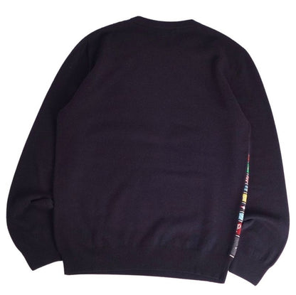 Hermes Knit Sweater Long Sleeve Long Sleeve Allover Pattern Woo