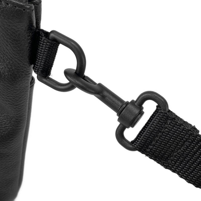 Balenciaga Shoulder Bag - 673169 Black Detachable Strap Leather