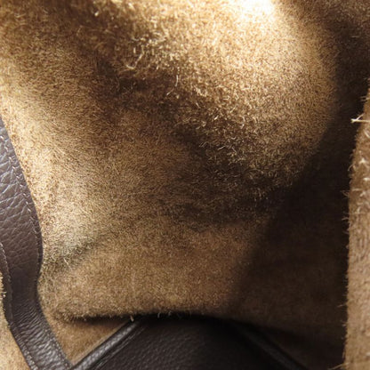 Hermes Picotin Lock MM Gold Hardware Handbag Taurillon Cles Mance Women