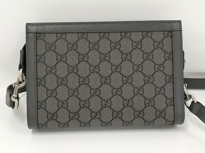 Gucci Shoulder Bag PVC Gray 795467