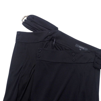 Gucci Skirt Size 36 Wrap Skirt Tight Skirt Black Made In Italy 20250326 Ra3824