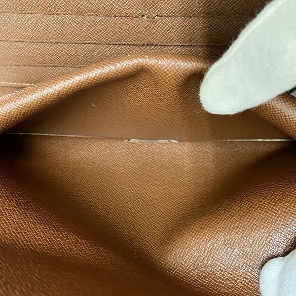 Louis Vuitton Monogram Porte Trésor International M61215 Long Wallet Trifold