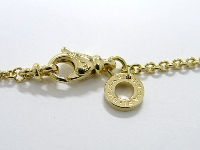 Bvlgari Bee Zero One Necklace 750yg 18K Yellow Gold Yellow Gold With Diamonds