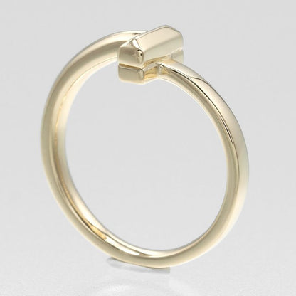 Tiffany & Co T One 18K Yellow Gold #8 Ladies 3.77g Ring