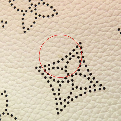 Louis Vuitton Long Wallet Zippy Wallet Monogram Mahina Pink and White Silver