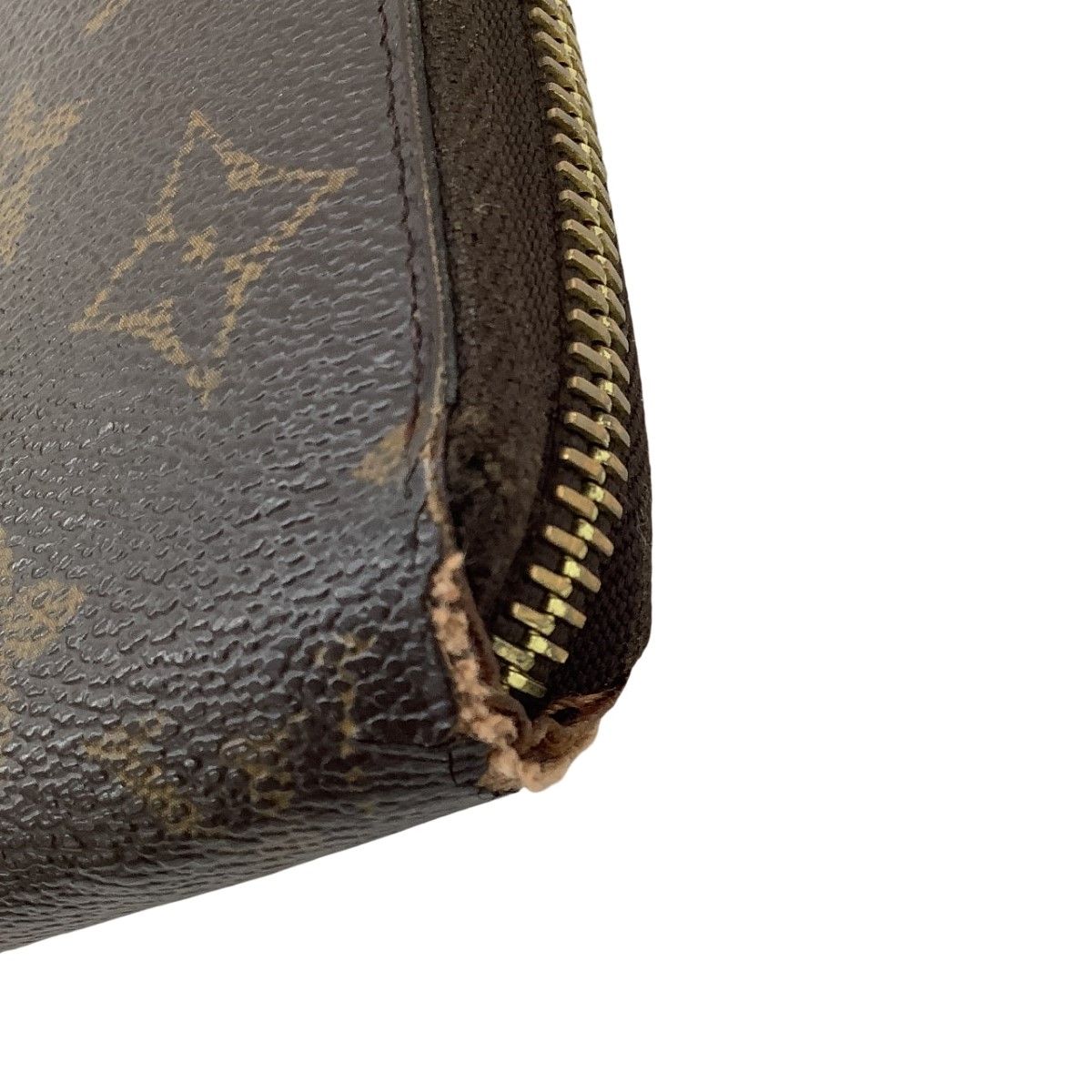 Louis Vuitton Long Wallet Zippy Wallet Brown