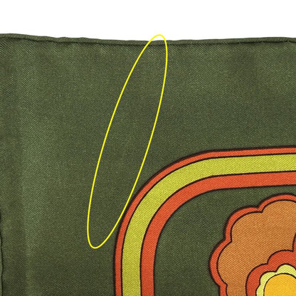 Hermes Scarf Carré 90 Tally-ho Women's Branded Silk Green Red Greenish Animal