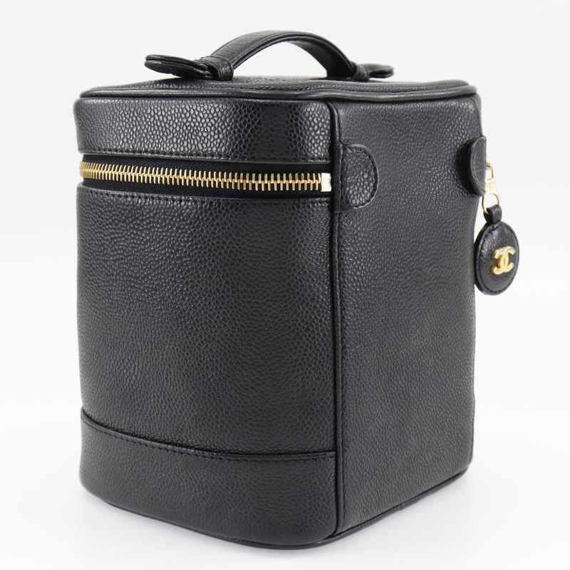 Chanel Vanity Caviar Skin Ladies Handbag