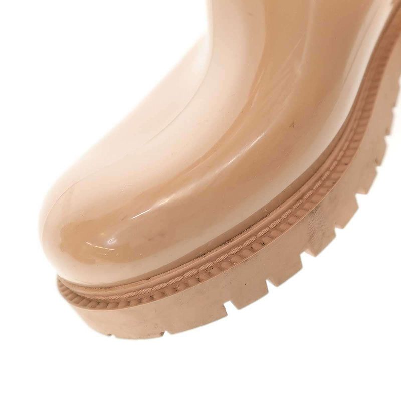 Louis Vuitton Splash Line Monogram Rain Boots Beige 37