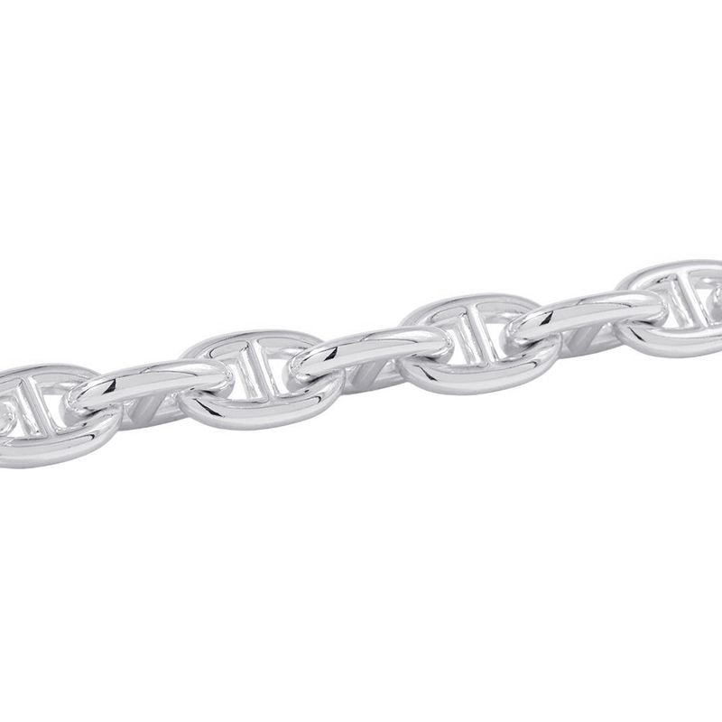 Hermes Bracelet Chaine D'ancre MM 13 Links Silver