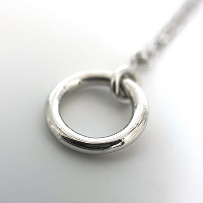 Hermes Bracelet Mini Chaine D'ancre Chain White Gold WG