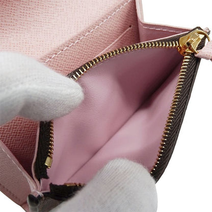 Louis Vuitton Wallet Ladies Brand Coin Case Damier Canvas Portmonnaie Rosalie