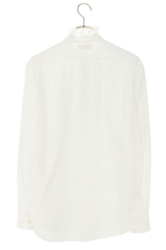 Celine 2c661091f Peasant Collar Ruffle Long Sleeve Shirt Men 38