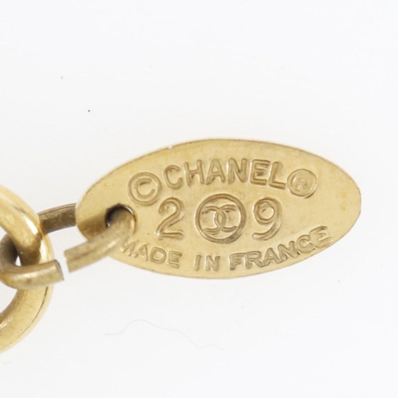 Chanel 31 RUE Cambon Coin Gold Plated Ladies 108.4g Necklace