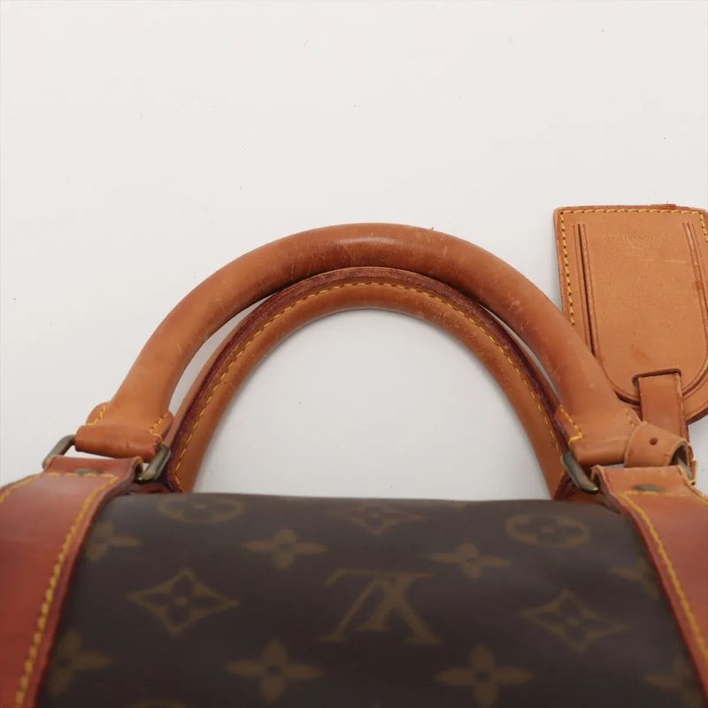 Louis Vuitton Monogram Keepall 60 M41422 Leather Boston Bag Business Travel