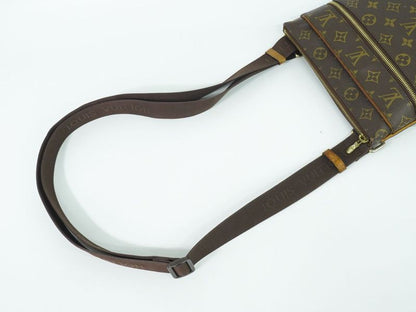 Authentic Louis Vuitton LV Pochette Valmy Monogram Shoulder Bag Pochette Brown