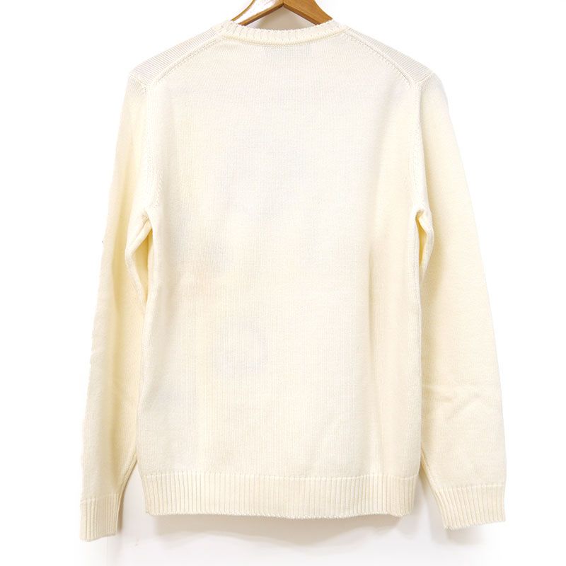 Fendi Wool Sweater Knit White Karl Lagerfeld Collaboration