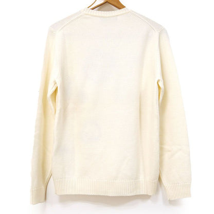 Fendi Wool Sweater Knit White Karl Lagerfeld Collaboration