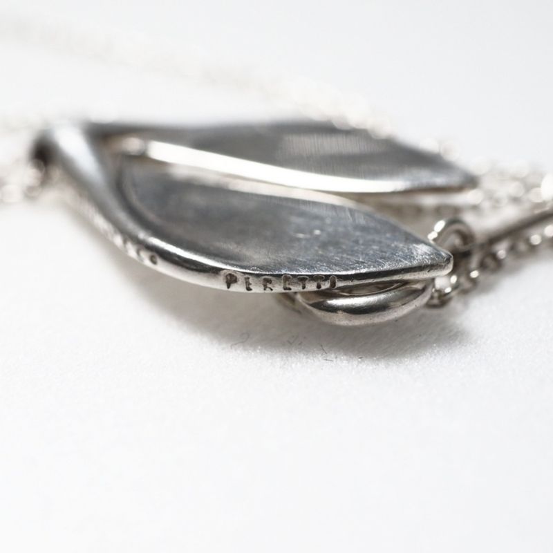 Tiffany & Co Tiffany & Co Vintage Necklace Whaletail Leaf Star Ring Silver