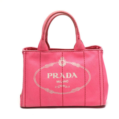 Prada 1 Bg439 Canapa Handbag Mini Tote Bag Pink