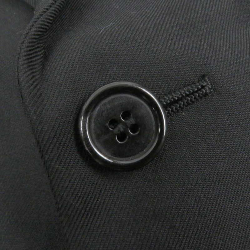 Saint Laurent Paris 482493 Single Tailored Jacket Bleather Tailored Jacket