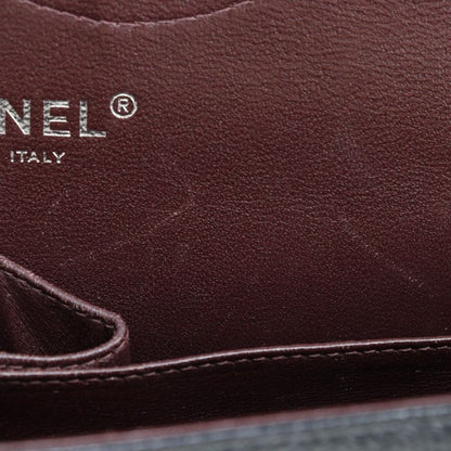 Chanel Deca Matelasse 30 Chain Shoulder Double Flap A58600 Caviar Skin Black