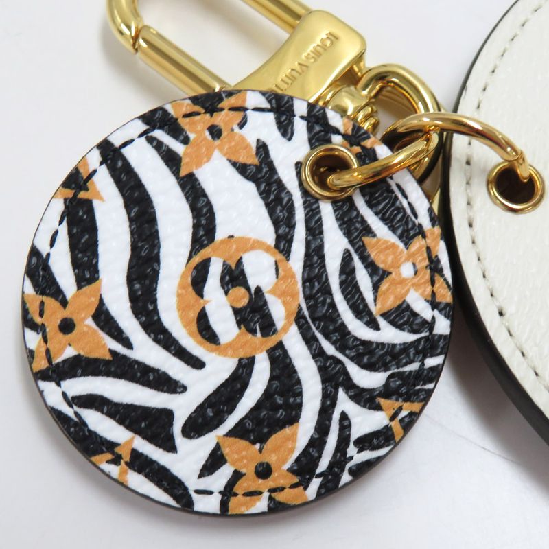 Louis Vuitton Porte Cles Ilustre M68470 Giant Monogram Jungle Black