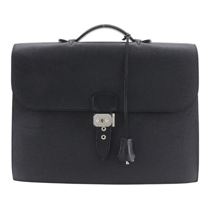 Hermes Sac A Depeches 38 Vaux Epson Black T Men's Business Bag