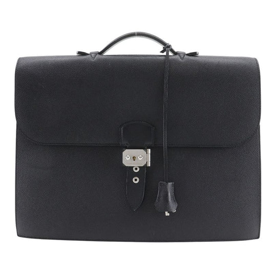 Hermes Sac A Depeches 38 Vaux Epson Black T Men's Business Bag
