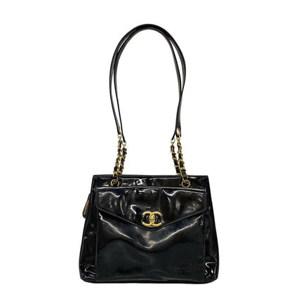 Chanel Shoulder Bag - A05572 Black Coco Leather