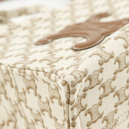 Celine Triomphe Small Cabas Tice 2WAY Shoulder 19916 2EZ6 01BC Canvas Beige