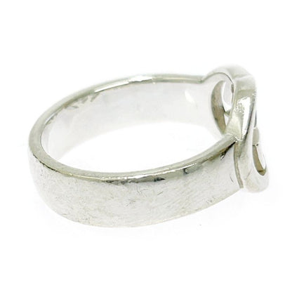 Gucci Silver Interlocking G Ring 5.4g 925 Engraved 304649 Ring with Box