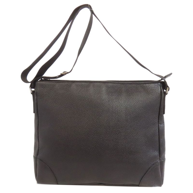 Gucci 257301 GG Signature Cima Outlet Shoulder Bag Leather Women