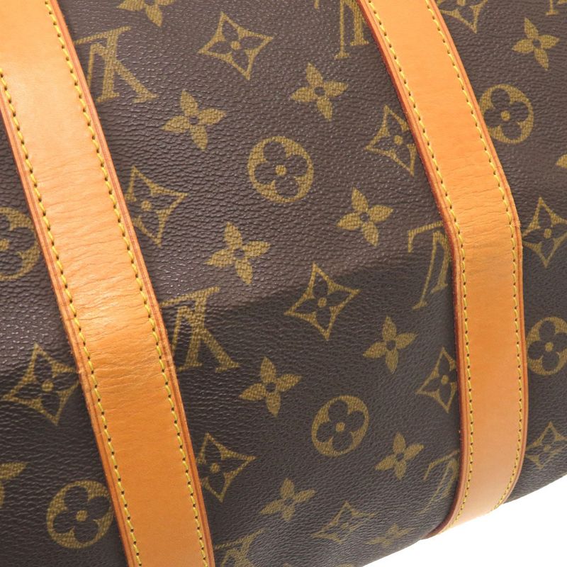 Louis Vuitton Keepall Bandoliere 45 Monogram M41418 Boston Bag LV 0600 Louis