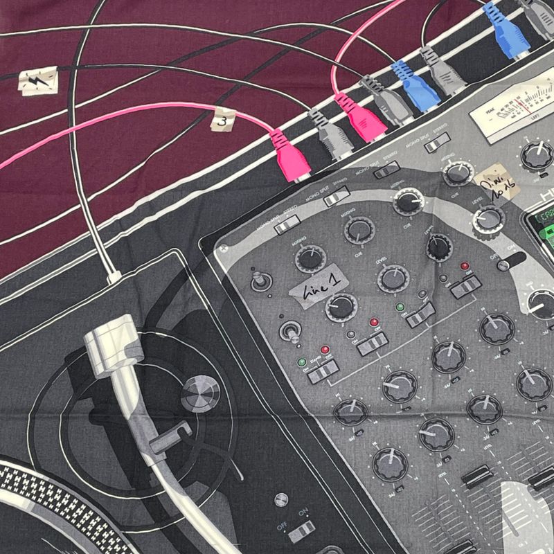 Similar Hermes Carre 100 Scarf Last Night Rectangle Multicolor