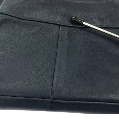 Celine - Phoebe Period Lamb Leather Skirt - 36 - Navy - Women