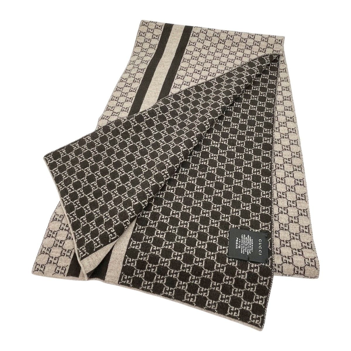 Gucci Scarf Cashmere Brown