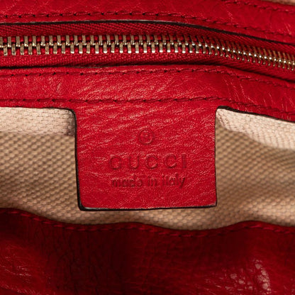 Gucci Soho Red Grain Leather A