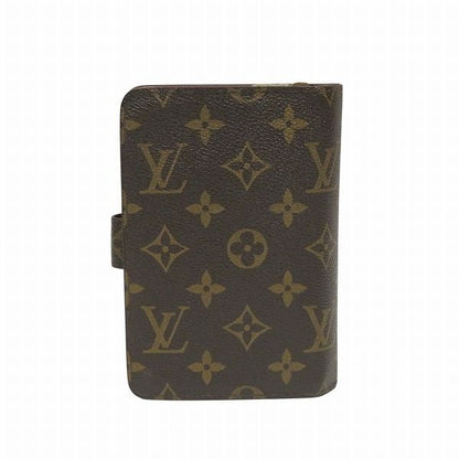 Louis Vuitton Monogram Porte Papier Zip M61207 Bifold Wallet Unisex