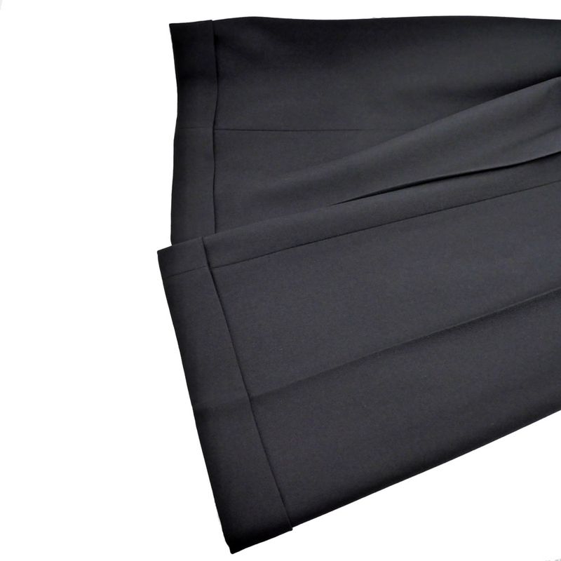Gucci High Waist Wide Leg Pants 38 Size Black 721458 Wool Women's