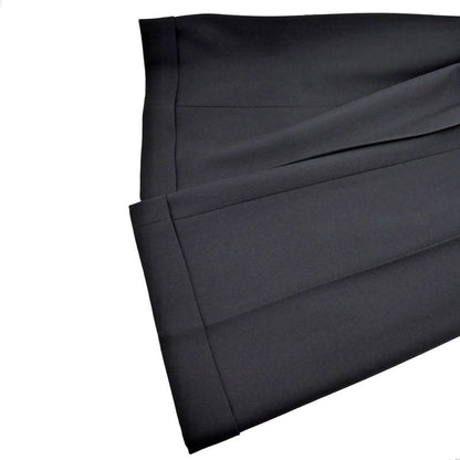 Gucci High Waist Wide Leg Pants 38 Size Black 721458 Wool Women's