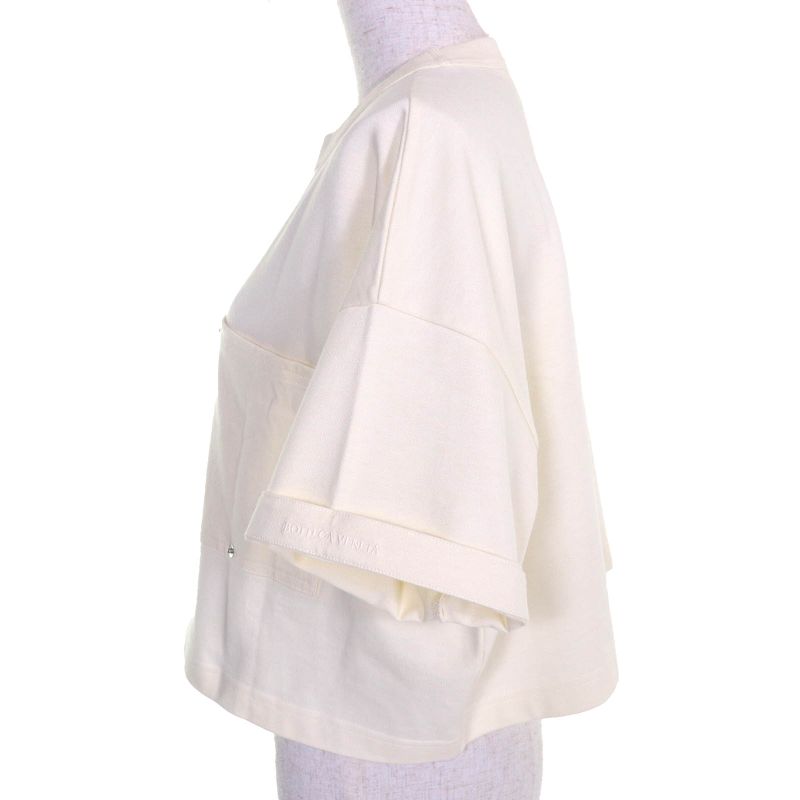 Bottega Veneta 2023 777597 100% Cotton Sleeve Logo Embroidery