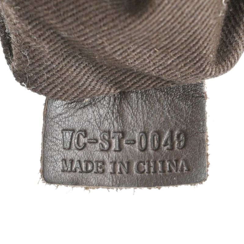 Celine Hand Shoulder Bag 2way Macadam Brown 62ka955