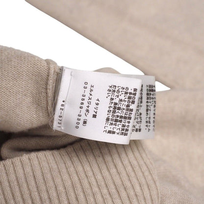 Hermes Sweater Size XS Knit Top Wool Light Beige [recommended] Made In Italy