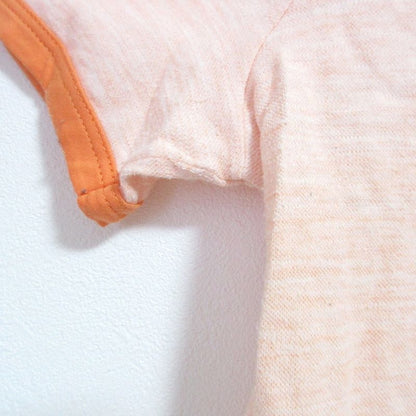 Good Louis Vuitton Print Short Sleeve T-Shirt Cut and Sewn Size S Orange Ladies