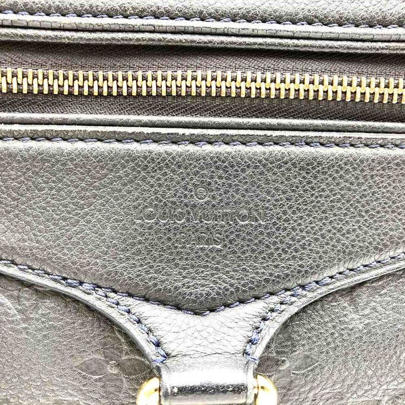 Louis Vuitton Anspire M93415 Shoulder Bag Monogram Empreinte Navy Women