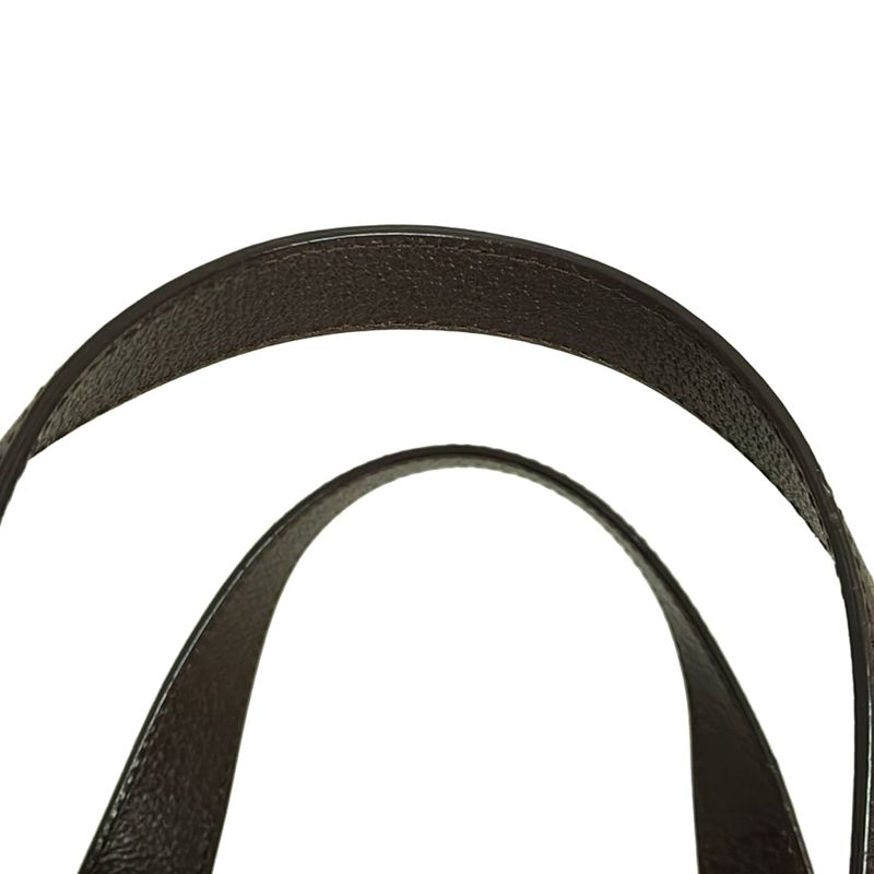 Bvlgari Handbag Logomania Dark Brown Leather